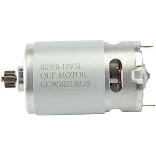 Fielect Electric Gear Motor 12 Teeth for Various Cordless Screwdriver DC 12V 21000RPM 1Pcs