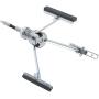 KUNTEC Engine Cylinder Hone Tool 2-7 Adjustable Deglazer 3inch Blade 220 Grit Stones