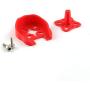 E-outstanding 8 Pcs 2204/2205/2206 FPV Motor Guard Mount Protective Motor Caps for XR215 DL220 QAV250 ZMR250 Racing Drone Quadcopter, 4 Green 4 Red