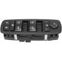 Master Power Window Switch Driver Side for 2015-2017 for Chrysler 200; 2011-12 for Chrysler 300; 2011-14 for Dodge Charger; 2016 Ram 1500 2500 3500 only 4-Door Left Power Window Switch Blue Backlight