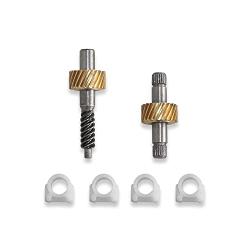 Convertible Top Latch Motor Gear Repair Kit Compatible for 2000-2010 BMWE36 E46 E64 323Ci 325Ci 330Ci 645Ci 650i M3 M6 2.5L 3.0L 3.2L 4.4L 4.8L 5.0L,Replacement for 67618370816