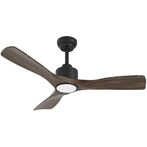 OFANTOP 52” Dark Grey Smart Ceiling Fan, Quiet DC Motor Ceiling Fan with Light and Remote Control for Covered Outdoor Patio, Living Room, Bedroom