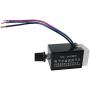 ZZLZX 12V Fan Controller DC 12V 24V 10A Electronic Stepless Speed Regulator Switch for Car Truck Fan Heater Control DC Motor Speed Controller