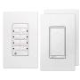 TOPGREENER Smart Dimmer Switch 2 Pack with Wi-Fi Scene Controller, 8-Button Programmable Home Automation, Neutral Wire Required, 2.4GHz Network, UL Listed