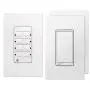 Interrupteur Intelligent TOPGREENER 2 Pack avec Contrôleur de Scènes Wi-Fi, Boutons Programmables 8, Fil Neutre Requis, Réseau 2,4 GHz, Homologué UL Interrupteur Intelligent TOPGREENER 2 Pack avec Contrôleur de Scènes Wi-Fi, Boutons Programmables 8, Fil Neutre Requis, Réseau 2,4 GHz, Homologué UL