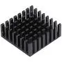 6pcs Small Heatsink 25 x 25 x 10 mm / 0.98 x 0.98 x 0.39 inch Aluminum Heat Sink with Thermal Conductive Double Sided Tape for Cooling GPU IC Chips VRAM VGA RAM
