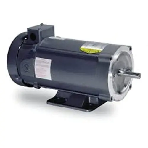 BALDOR CDP3445 56C Frame TEFC DC Motor, 1 hp, 1750 RPM, 3435P, F1, 90V Armature Voltage