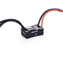 DollaTek Mini 1410 brushless Motor 9500kv with 18A ESC Combo and Programming Card Set use for 1:24 and1:26 rc car - Gold