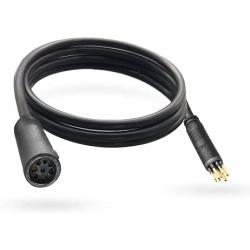 E-Bike 9 Pin Hub Motor Extension Cable Waterproof Extension Cable for Electric Bike and Escooter Female to Male 60/130/160cm Wire of Conversion Kit
