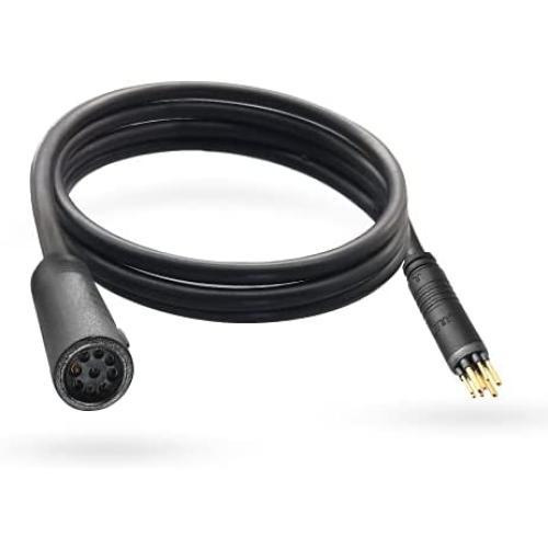 E-Bike 9 Pin Hub Motor Extension Cable Waterproof Extension Cable for Electric Bike and Escooter Female to Male 60/130/160cm Wire of Conversion Kit