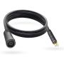 E-Bike 9 Pin Hub Motor Extension Cable Waterproof Extension Cable for Electric Bike and Escooter Female to Male 60/130/160cm Wire of Conversion Kit