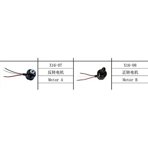 Vehicles-OCS Occus Toys X16 4CH 2.4G 720P WiFi FPV RC GPS Quadcopter Spare Parts CW CCW Motor - (Color: 2CW 2CCW Motor)