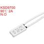 uxcell Normally Open Temperature Switch, 90℃ N.O 2A Thermal Switch Thermostat Temperature Control Switch 2pcs