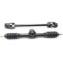 PRO BAT 300mm Steering Wheel Steel Kit 320mm Gear Rack Pinion Adjustable Shaft Set Replacement for Go Kart Go Cart ATV UTV 110cc 125cc 140cc 150cc