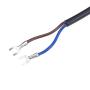 uxcell CBB60 Run Capacitor 40uF 450V AC 2 Wires 50/60Hz Cylinder 110x50mm with Terminal, M8 Fixing Stud for Air Compressor Water Pump Motor