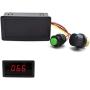 SDTC Tech 6V-30V 8A DC Motor Speed Controller 6V 12V 24V PWM Stepless Speed Control Switch Adjustable Driver Regulator with Duty Cycle LED Digital Display & Knob