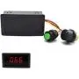 SDTC Tech 6V-30V 8A DC Motor Speed Controller 6V 12V 24V PWM Stepless Speed Control Switch Adjustable Driver Regulator with Duty Cycle LED Digital Display & Knob