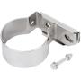 Ignition Coil Bracket, CNC Aluminium Alloy Ignition Coil Mount Bracket Fit for Ford Mustang F150 (Chrome-Plated Silver)