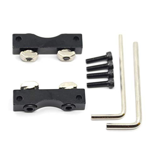 Befenybay 2PCS Aluminum Alloy Z axis Stepper Motor Mount Rack for 3D Printer Ender-3 CR-10 Series