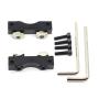 Befenybay 2PCS Aluminum Alloy Z axis Stepper Motor Mount Rack for 3D Printer Ender-3 CR-10 Series