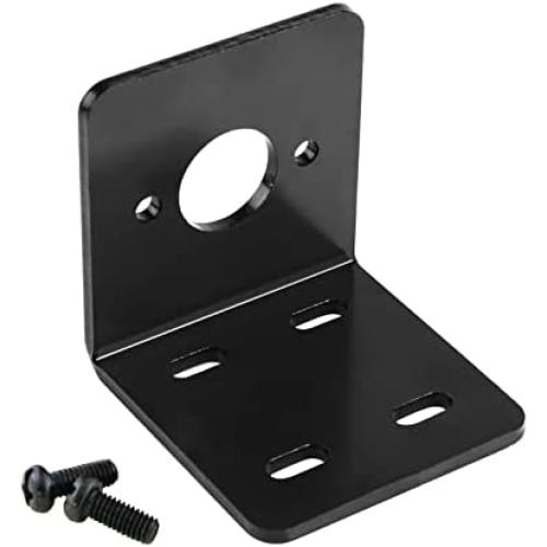 GIAPINST Motor Bracket Fixed Seat High Hardness Fixed Base Right Angle Metal Motor Bracket with Screws for NO. 775 Motor Accessories