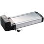 Jieoto Ebike Battery 36V/48V 13AH Rear Rack Electric Bike Battery for Electric Bike 750W/550W/350W Motor, with Charger, LED Display Light