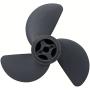 ARKDOZA Boat Propeller 7 1/4x4 3/4 Fit for Honda Outboard BF2-3HP 3 Blades Plastic Propel RH OEM NO: 58130-ZV0-841ZB 7.25x4.75