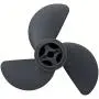 ARKDOZA Boat Propeller 7 1/4x4 3/4 Fit for Honda Outboard BF2-3HP 3 Blades Plastic Propel RH OEM NO: 58130-ZV0-841ZB 7.25x4.75