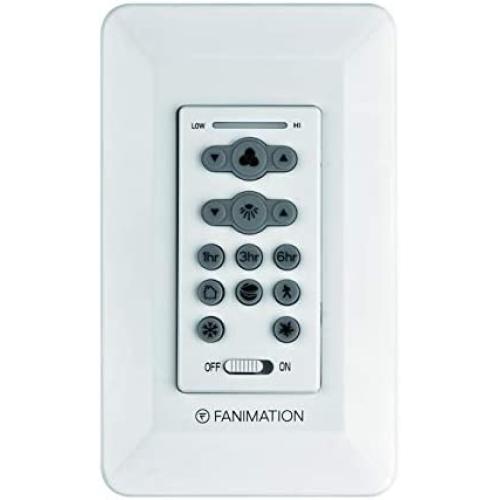 Fanimation Six Speed DC Motor Wall Control Reversing TW206, 4.5