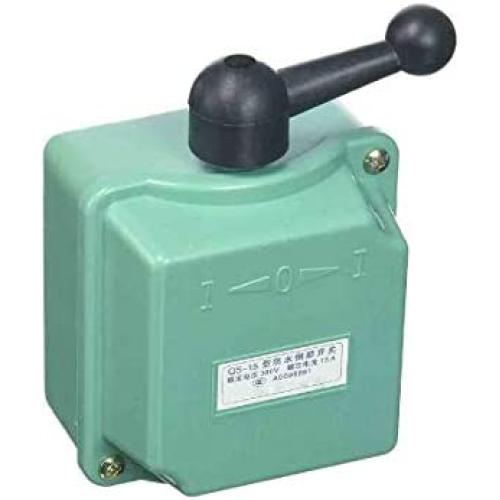 COMOK QS-15 Model AC 380V 15A Rotary Control Forward Reversing Drum Switch Cam Starter