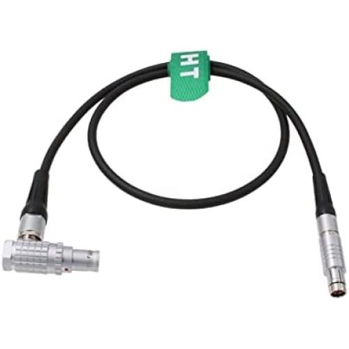 HangTon Right Angle 10 Pin to RS 3 Pin Power Run Stop Cable for Preston MDR3 MDR4 Motor to Sony Venice Alexa Camera 60cm