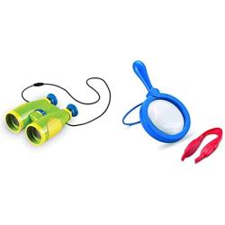 Learning Resources Primary Science Big View Binoculars, Exploration Play, Ages 3+ & Magnifier & Tweezers, Fine Motor Toy, Easy Grip, Ages 3+