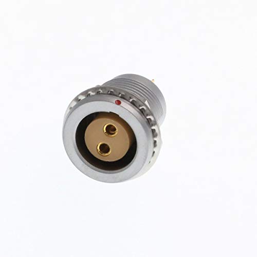 DRRI 0B Egg 2Pin Push Pull Circular Connector Egg.0B.302.CLL (2Pin, Socket)