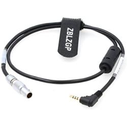 ZBLZGP Nucleus-M Motor Run Stop Cable LANC 2.5mm to 0B 7 Pin Male for Panasonic GH4 GH5 Camera