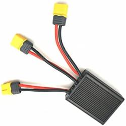 CONHIS MOTOR 20V-84V 30A 40A, 40-100V 80A 100A 120A Dual Battery Connector Adapter Increase Capacity by Connecting Two Batteries in Parallel Equalization Module