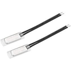 uxcell KSD9700 Thermostat, 150℃ Normally Close Temperature Switch Thermal Switch, N.C 5A Metal Temperature Controller 2pcs