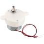 uxcell DC 6V 100 RPM High Torque Rotary Speed Cylinder Shape Deceleration Reducing Motor, 2-Wire Connecting