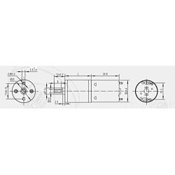 Switch Reluctance Motor Geared