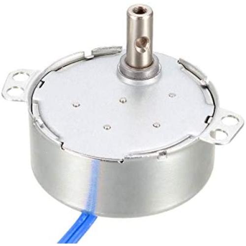 uxcell Synchronous Motor AC 100-127V 0.9-1.1RPM 50-60Hz CCW/CW 4W Reduction Gear Motor