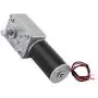 sourcing map Worm Geared Motor DC 12V 10RPM 8mmx14mm D-Shape Shaft Electric Power Turbo Silver Tone