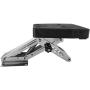 ISURE MARINE ISURE MARINE Stainless Steel Boat Outboard Motor Brackets Kicker 7.5-20HP Heavy Duty AdjustableTrolling Yacht
