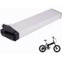 Jieoto E-Bike Battery 48V 8AH 10AH 13AH 15AH Lithium Li-ion Folding Bike Replacement Battery with Charger and BMS Protection Board, for 250W 350W 500W 750W 1000W Electric Bicycles Motor