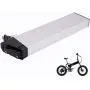Jieoto E-Bike Battery 48V 8AH 10AH 13AH 15AH Lithium Li-ion Folding Bike Replacement Battery with Charger and BMS Protection Board, for 250W 350W 500W 750W 1000W Electric Bicycles Motor
