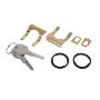 GLEEMAX Door Lock Cylinder with Key Compatible with Chevy GMC Buick Cadillac Pontiac Oldsmobile, 1 Pair