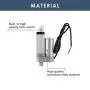 MYFULLY Electric Stroke Linear Actuator | DC 12V Heavy Duty 2 Linear Actuator Motor with Mounting Bracket 900N(225lbs) Max. Lift 10mm/s for Auto Car RV Electric Door Opener (50MM Stroke Length, 1)