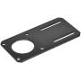 MECCANIXITY Motor Bracket Motor Mounting Holder 132x65mm Black for NEMA 23 Stepper Motor