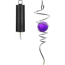 UOUDIO Wind Spinner Motor Battery Spinning，Hanging Display Spinners Chime Motor Indoor Outdoor Decoration Motor Drive Gazing Ball Stabilizer Spiral Tail Hanging Swivel Hook 11