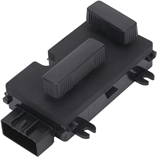 Obaee Power Seat Switch Recliner Adjust Control Driver Left 8 Way Compatible with Chevy Chevrolet Silverado/Avalanche/Suburban/Tahoe 1999-2007 GMC Sierra/Yukon Cadillac Escalade Replaces OEM 12450166