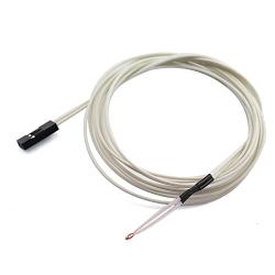 Tegg 5PCS NTC 3950 100K Thermistors Temp Sensor with 1M Wiring and 2Pin Connector for RepRap 3D Printer Heatbed Hot End Mendel Prusa J-Head