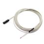 Tegg 5PCS NTC 3950 100K Thermistors Temp Sensor with 1M Wiring and 2Pin Connector for RepRap 3D Printer Heatbed Hot End Mendel Prusa J-Head
